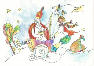 Sinterklaas Tekening